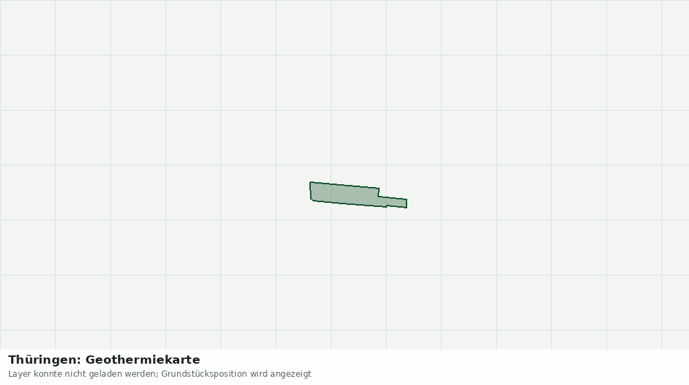 Statische Kartenansicht: Thüringen: Geothermiekarte