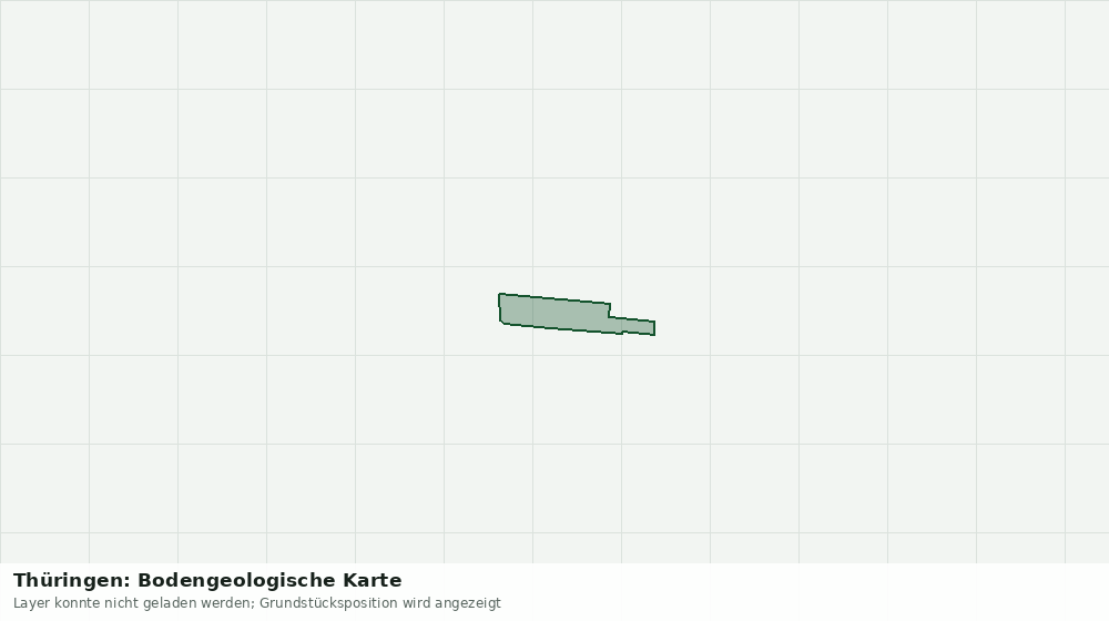 Statische Kartenansicht: Thüringen: Bodengeologische Karte