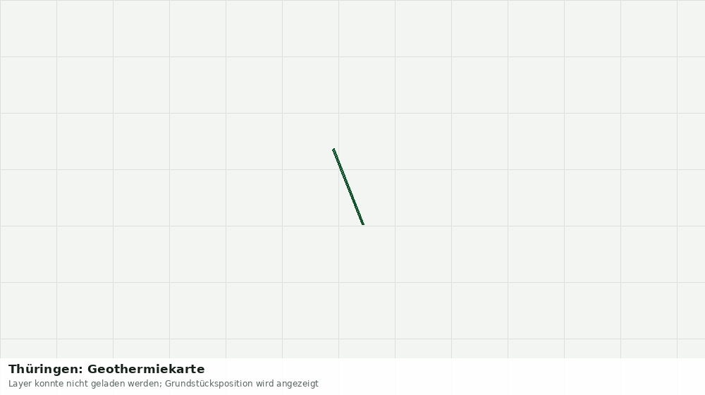 Statische Kartenansicht: Thüringen: Geothermiekarte