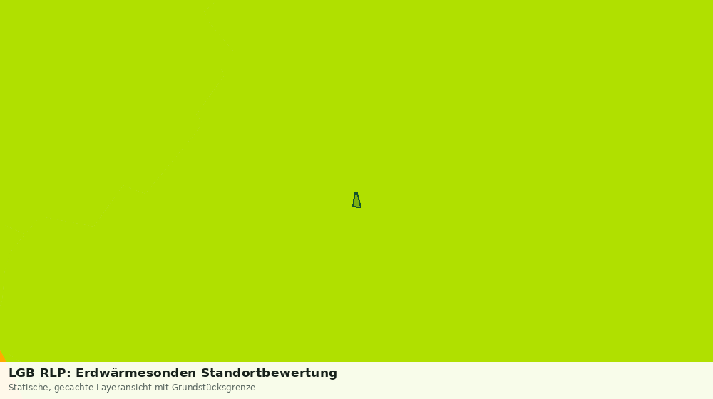 Statische Kartenansicht: LGB RLP: Erdwärmesonden Standortbewertung