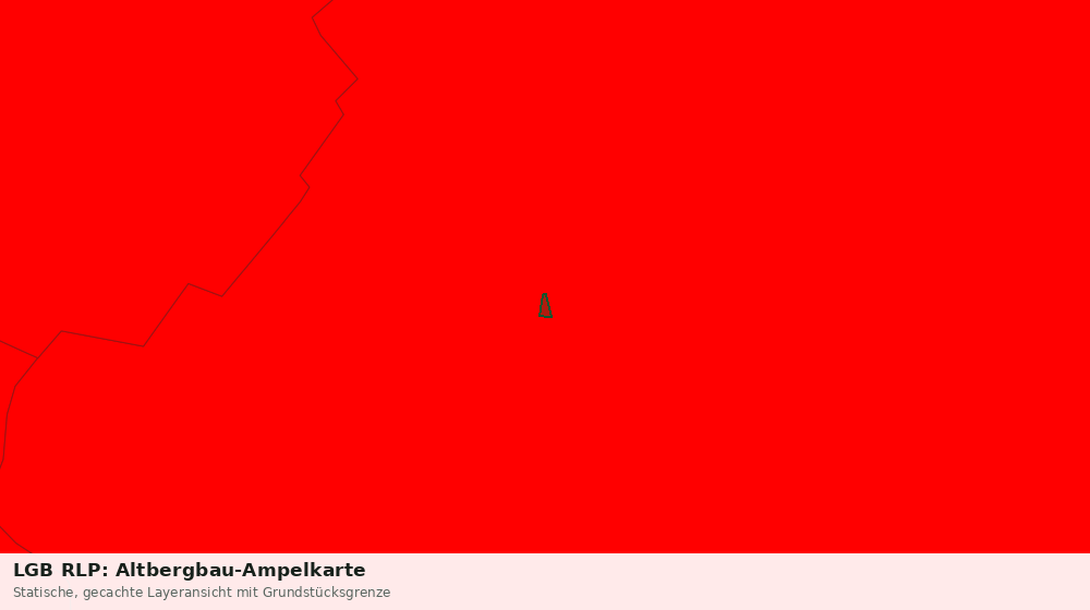Statische Kartenansicht: LGB RLP: Altbergbau-Ampelkarte
