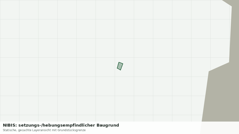 Statische Kartenansicht: NIBIS: setzungs-/hebungsempfindlicher Baugrund