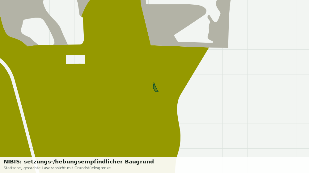 Statische Kartenansicht: NIBIS: setzungs-/hebungsempfindlicher Baugrund