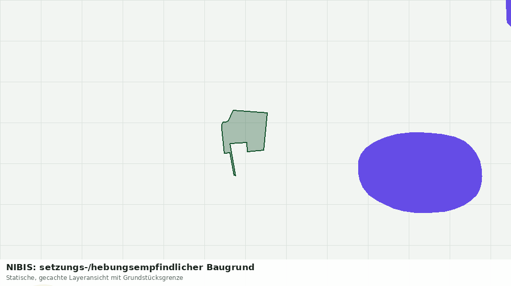 Statische Kartenansicht: NIBIS: setzungs-/hebungsempfindlicher Baugrund