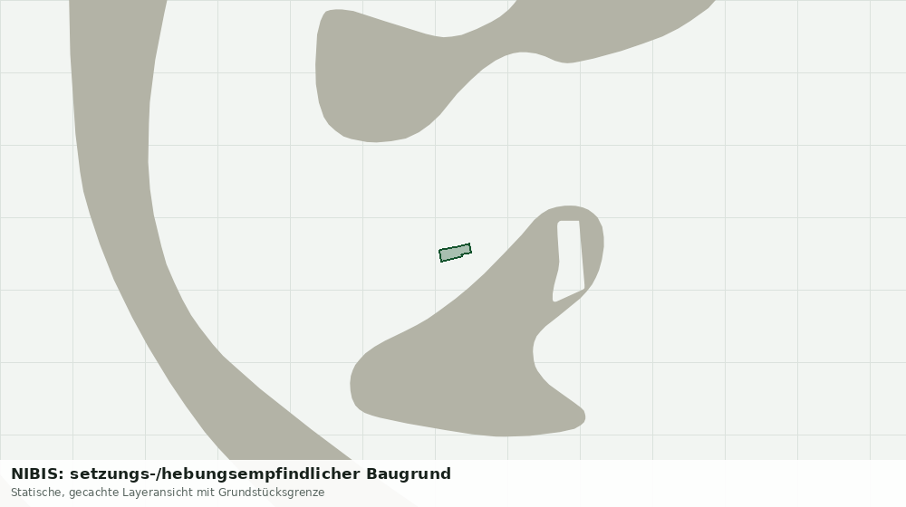 Statische Kartenansicht: NIBIS: setzungs-/hebungsempfindlicher Baugrund