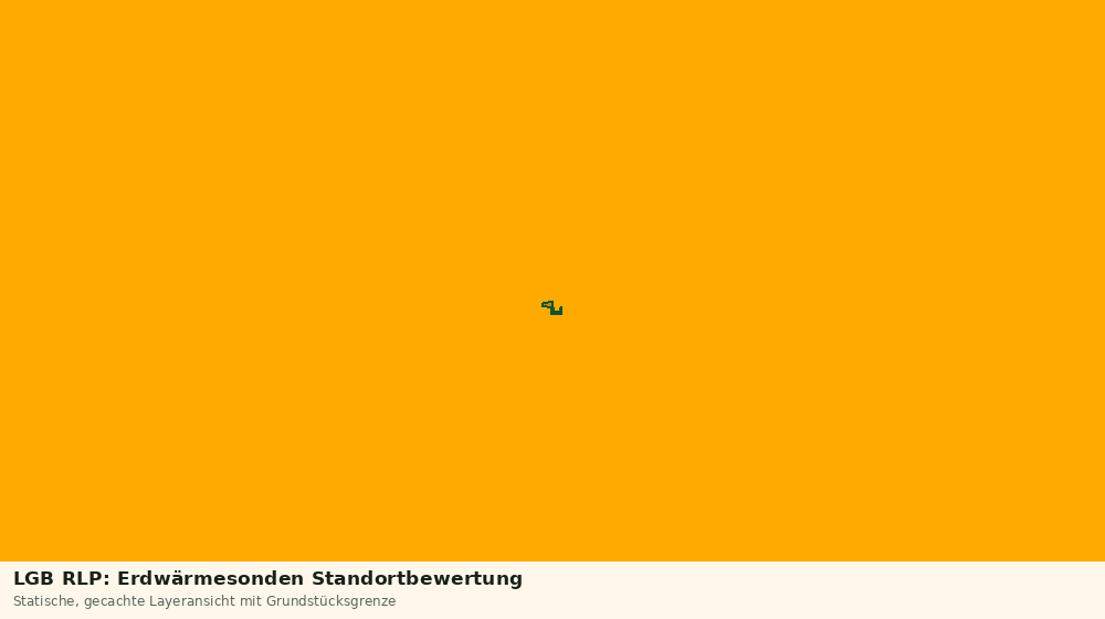 Statische Kartenansicht: LGB RLP: Erdwärmesonden Standortbewertung