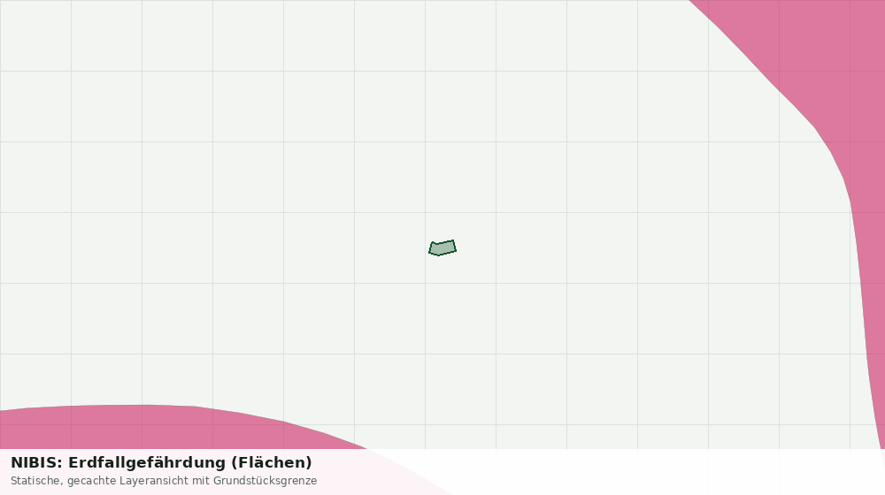 Statische Kartenansicht: NIBIS: Erdfallgefährdung (Flächen)