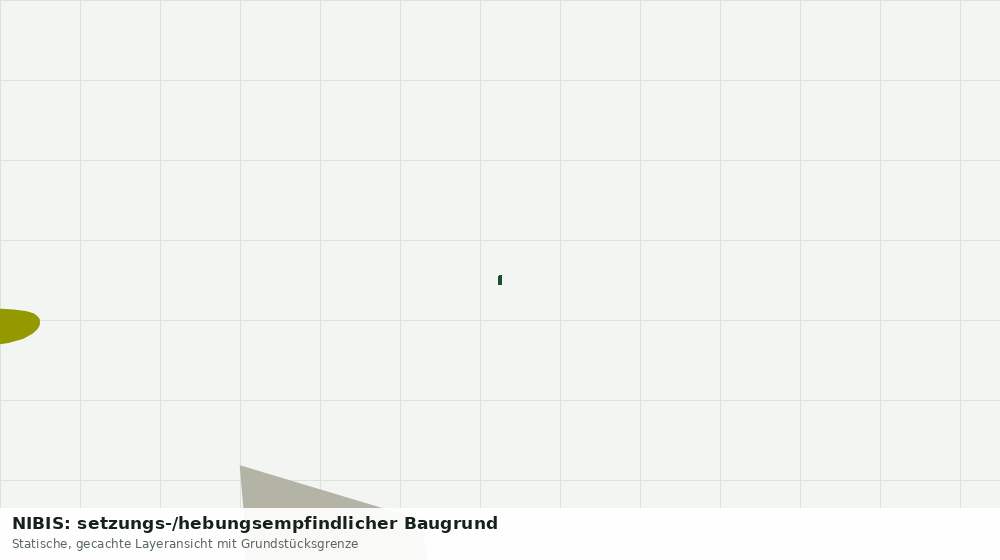 Statische Kartenansicht: NIBIS: setzungs-/hebungsempfindlicher Baugrund
