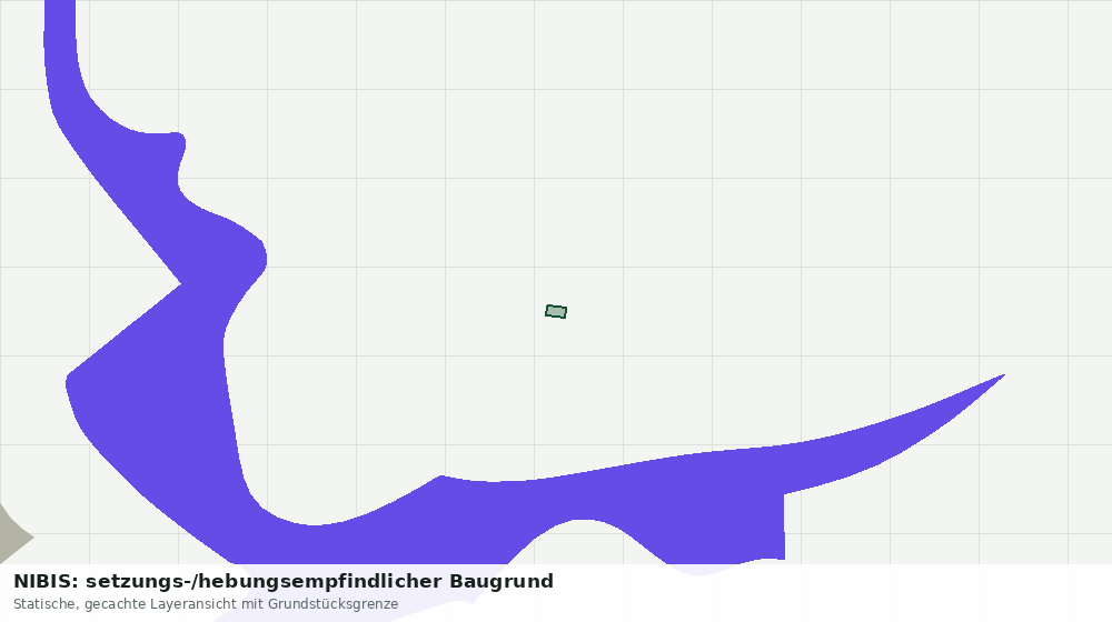 Statische Kartenansicht: NIBIS: setzungs-/hebungsempfindlicher Baugrund