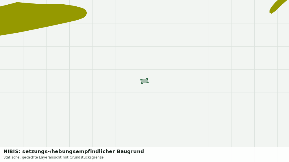 Statische Kartenansicht: NIBIS: setzungs-/hebungsempfindlicher Baugrund