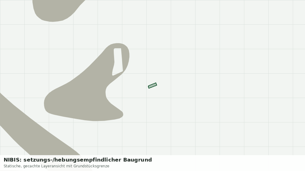 Statische Kartenansicht: NIBIS: setzungs-/hebungsempfindlicher Baugrund