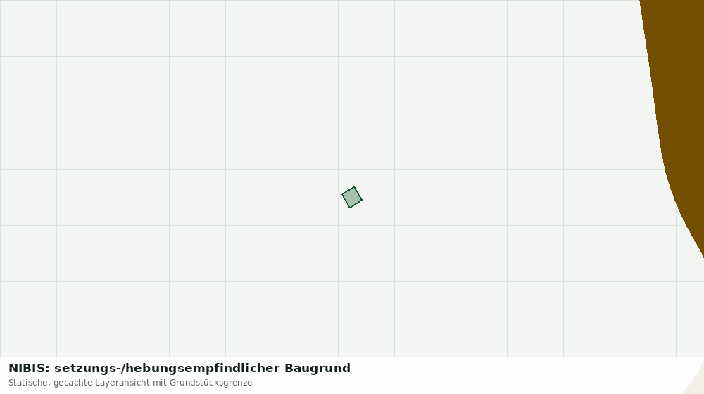 Statische Kartenansicht: NIBIS: setzungs-/hebungsempfindlicher Baugrund