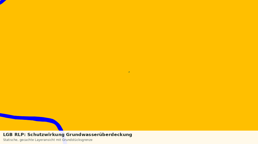 Statische Kartenansicht: LGB RLP: Schutzwirkung Grundwasserüberdeckung