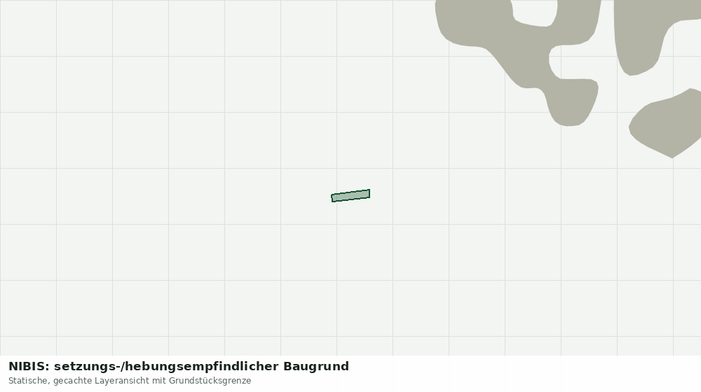 Statische Kartenansicht: NIBIS: setzungs-/hebungsempfindlicher Baugrund