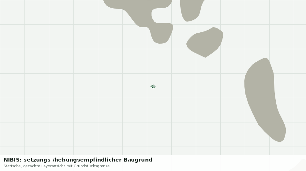 Statische Kartenansicht: NIBIS: setzungs-/hebungsempfindlicher Baugrund