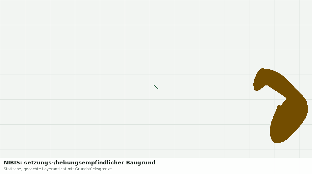 Statische Kartenansicht: NIBIS: setzungs-/hebungsempfindlicher Baugrund