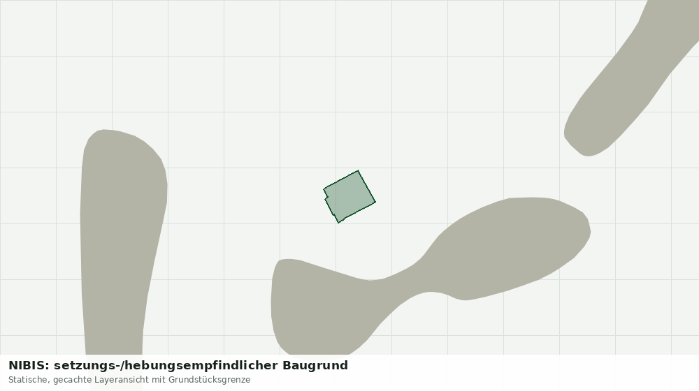 Statische Kartenansicht: NIBIS: setzungs-/hebungsempfindlicher Baugrund