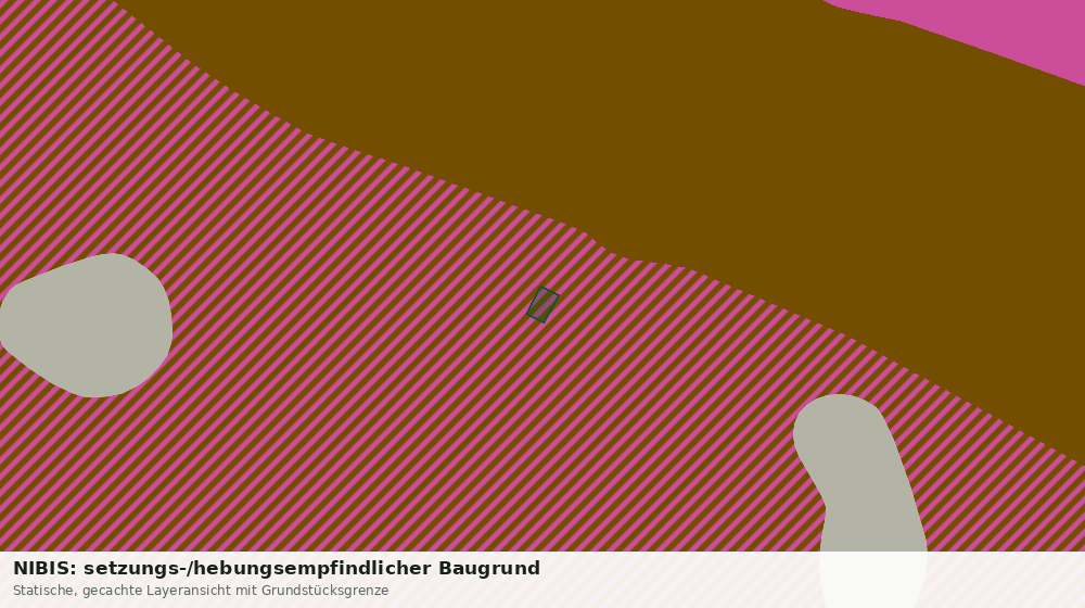 Statische Kartenansicht: NIBIS: setzungs-/hebungsempfindlicher Baugrund