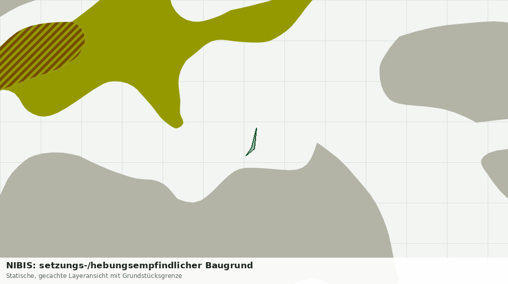 Statische Kartenansicht: NIBIS: setzungs-/hebungsempfindlicher Baugrund