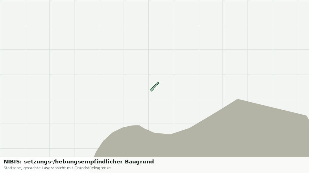 Statische Kartenansicht: NIBIS: setzungs-/hebungsempfindlicher Baugrund