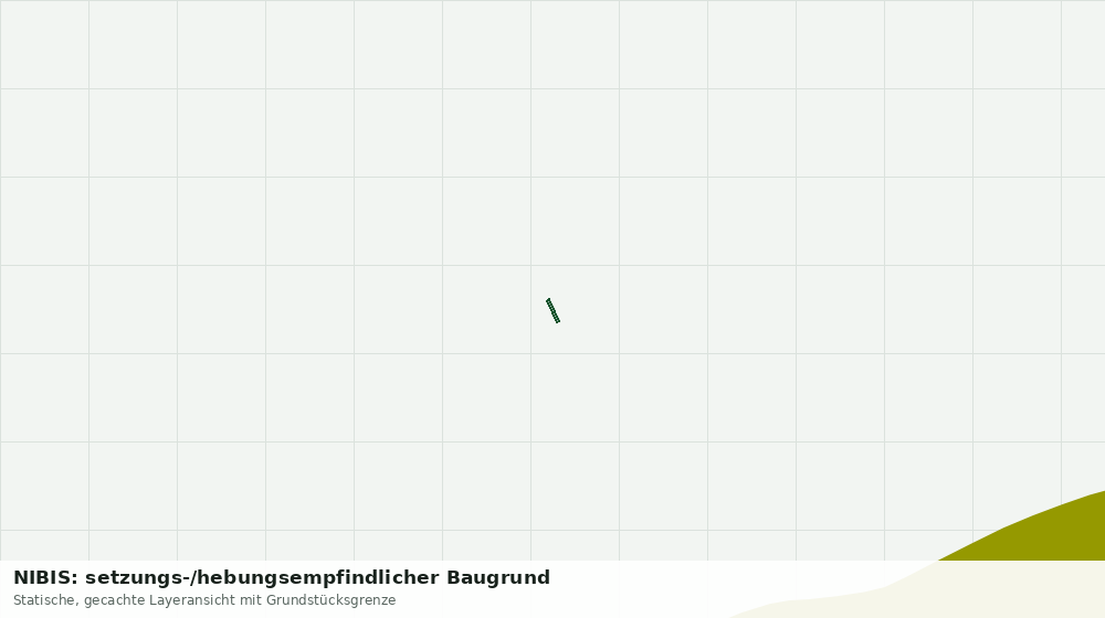 Statische Kartenansicht: NIBIS: setzungs-/hebungsempfindlicher Baugrund