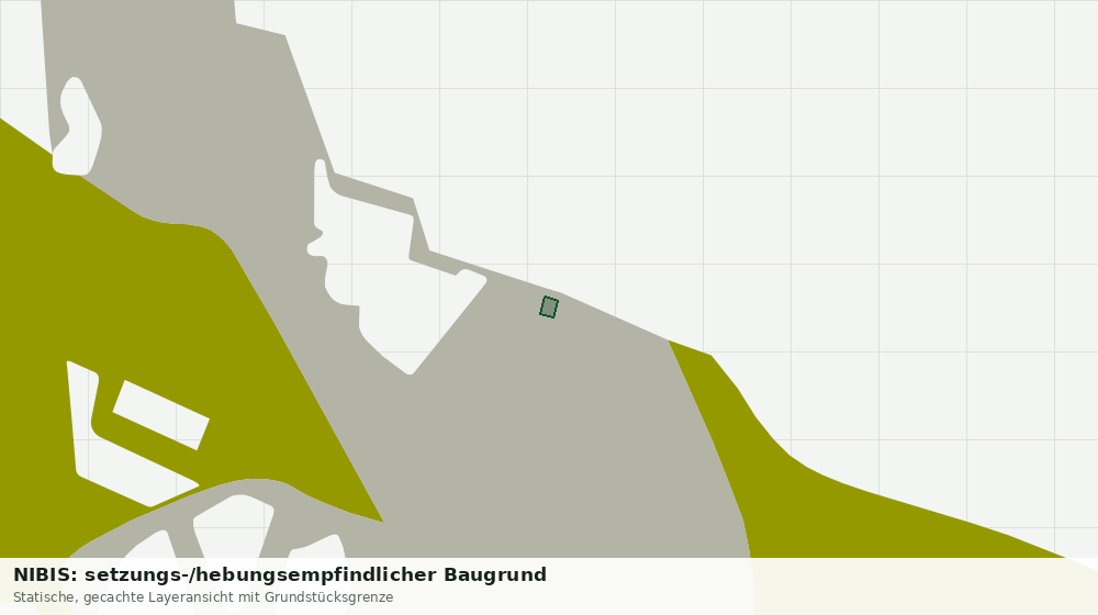 Statische Kartenansicht: NIBIS: setzungs-/hebungsempfindlicher Baugrund