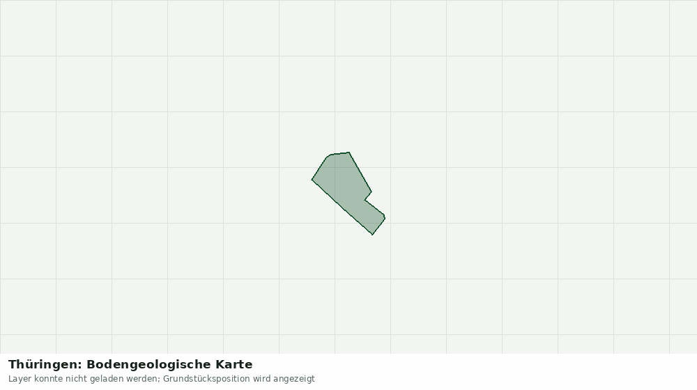 Statische Kartenansicht: Thüringen: Bodengeologische Karte