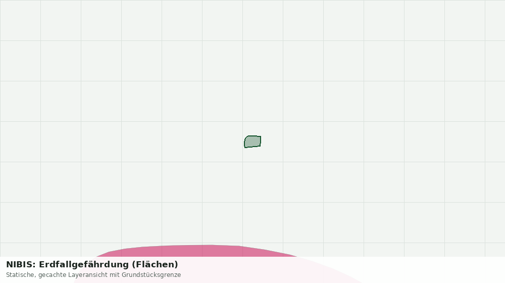 Statische Kartenansicht: NIBIS: Erdfallgefährdung (Flächen)