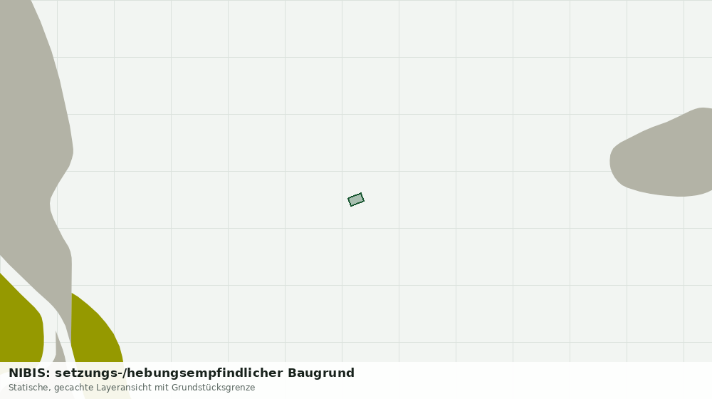 Statische Kartenansicht: NIBIS: setzungs-/hebungsempfindlicher Baugrund