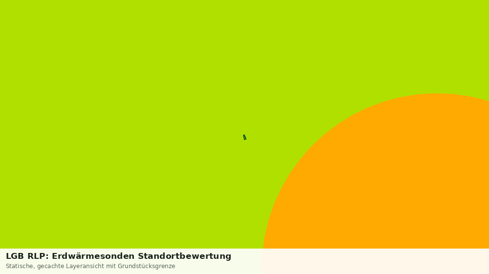 Statische Kartenansicht: LGB RLP: Erdwärmesonden Standortbewertung