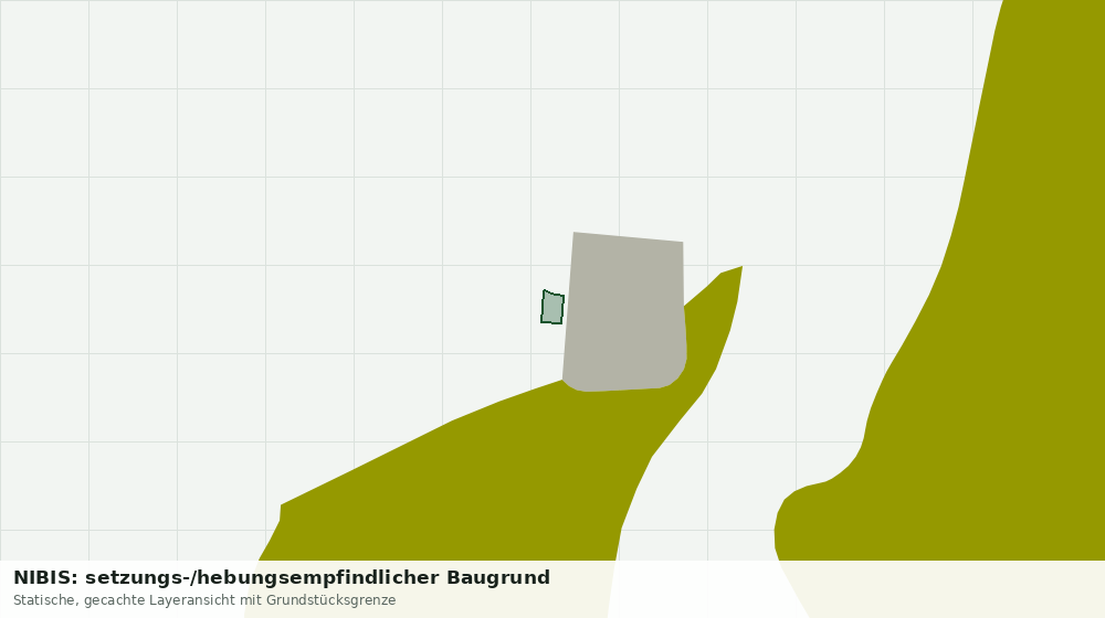 Statische Kartenansicht: NIBIS: setzungs-/hebungsempfindlicher Baugrund