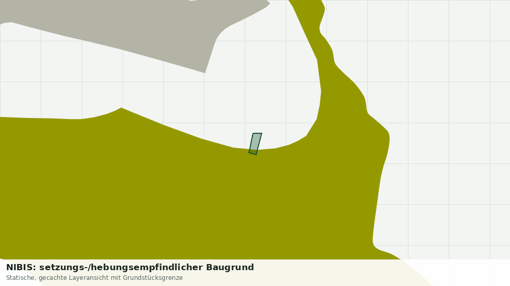 Statische Kartenansicht: NIBIS: setzungs-/hebungsempfindlicher Baugrund