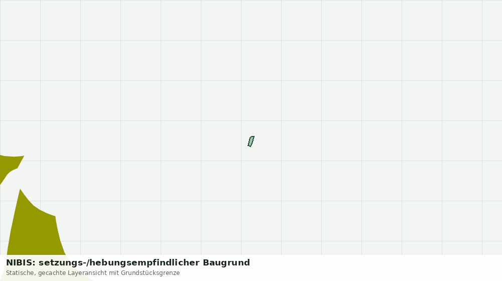 Statische Kartenansicht: NIBIS: setzungs-/hebungsempfindlicher Baugrund