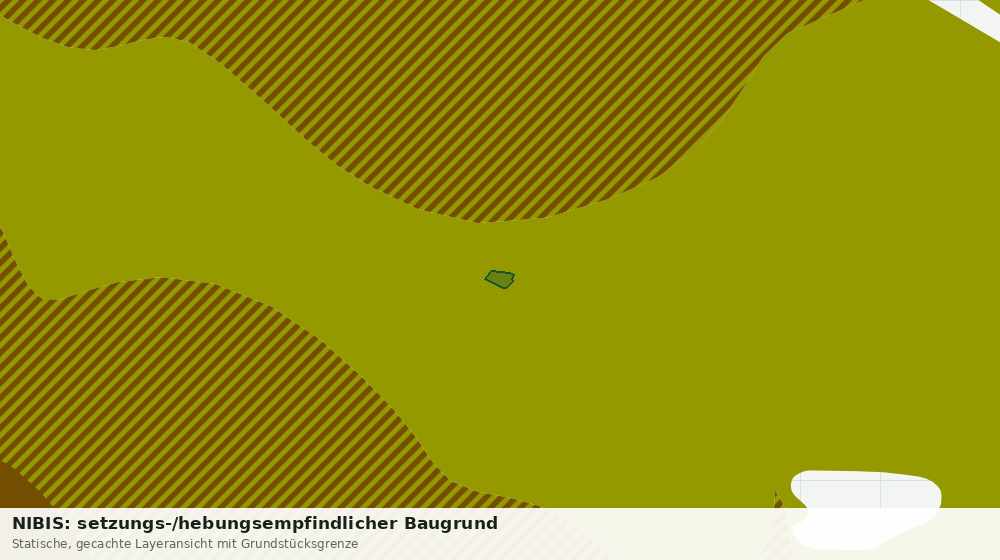 Statische Kartenansicht: NIBIS: setzungs-/hebungsempfindlicher Baugrund