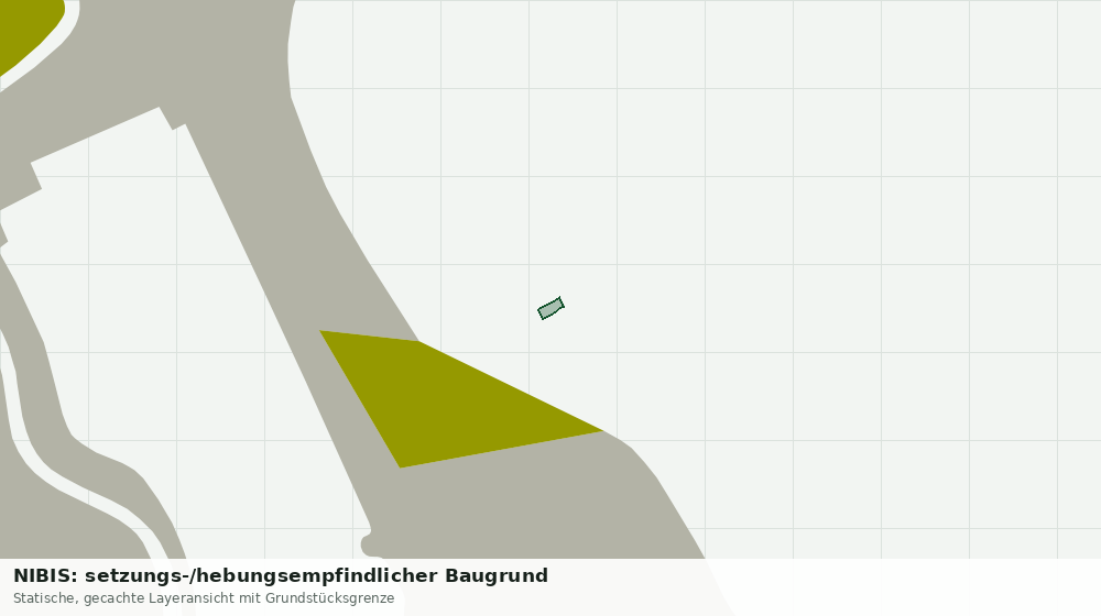 Statische Kartenansicht: NIBIS: setzungs-/hebungsempfindlicher Baugrund