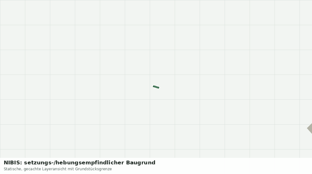 Statische Kartenansicht: NIBIS: setzungs-/hebungsempfindlicher Baugrund