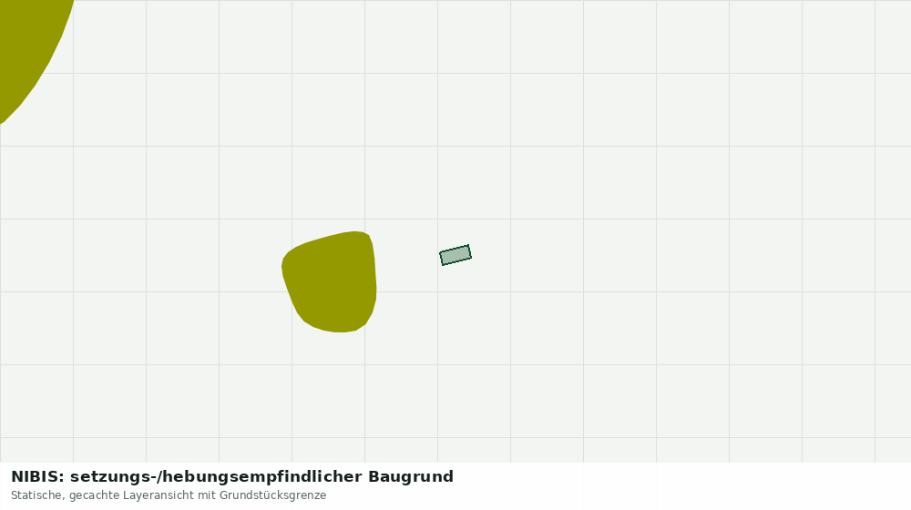 Statische Kartenansicht: NIBIS: setzungs-/hebungsempfindlicher Baugrund