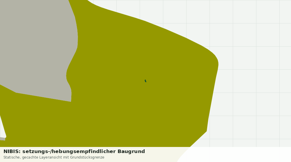 Statische Kartenansicht: NIBIS: setzungs-/hebungsempfindlicher Baugrund