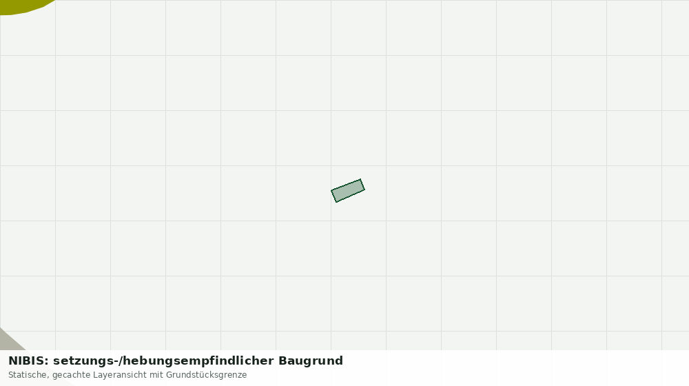 Statische Kartenansicht: NIBIS: setzungs-/hebungsempfindlicher Baugrund