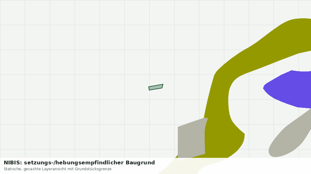 Statische Kartenansicht: NIBIS: setzungs-/hebungsempfindlicher Baugrund