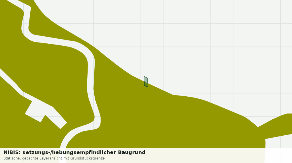 Statische Kartenansicht: NIBIS: setzungs-/hebungsempfindlicher Baugrund