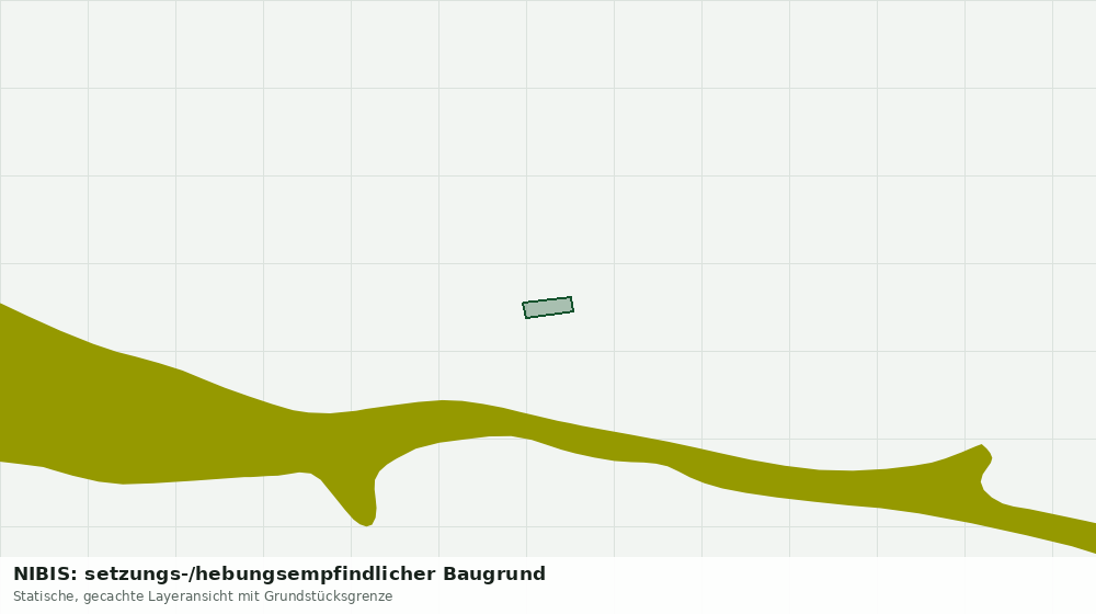 Statische Kartenansicht: NIBIS: setzungs-/hebungsempfindlicher Baugrund