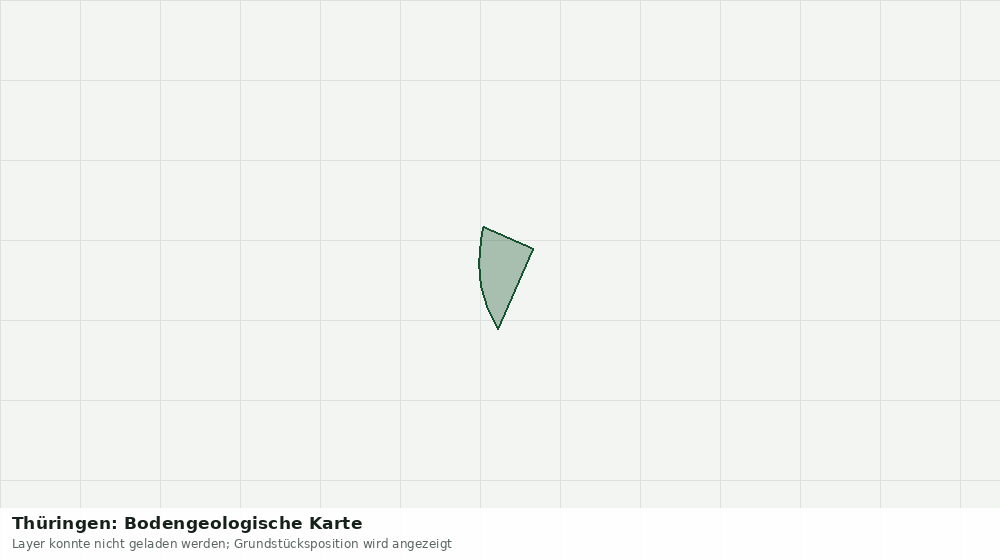 Statische Kartenansicht: Thüringen: Bodengeologische Karte