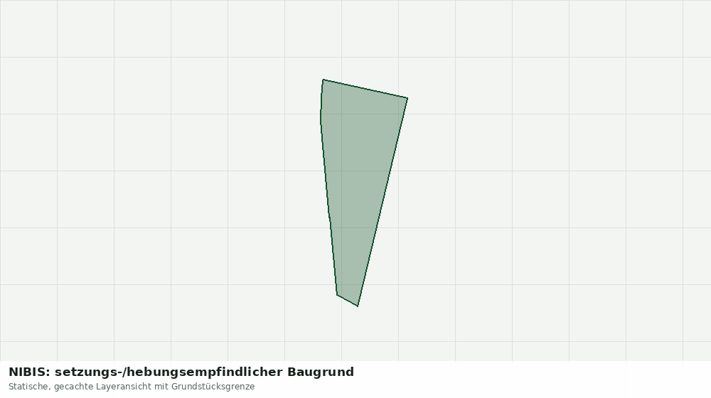 Statische Kartenansicht: NIBIS: setzungs-/hebungsempfindlicher Baugrund
