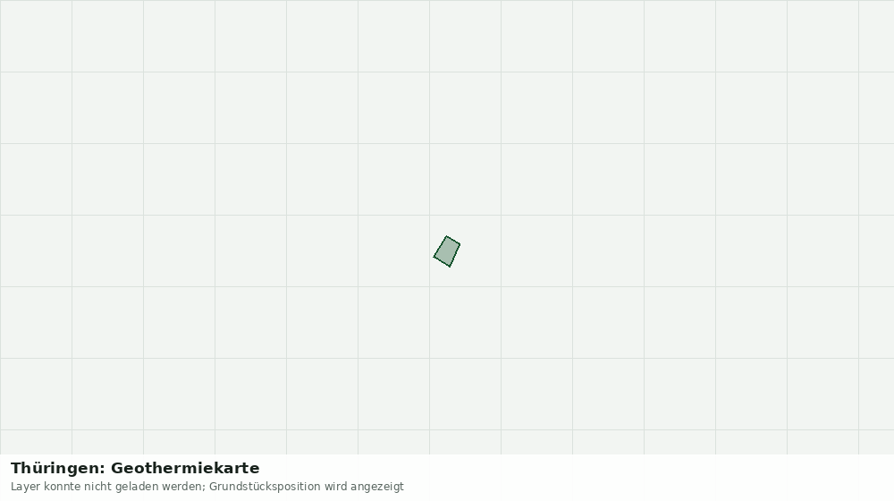 Statische Kartenansicht: Thüringen: Geothermiekarte