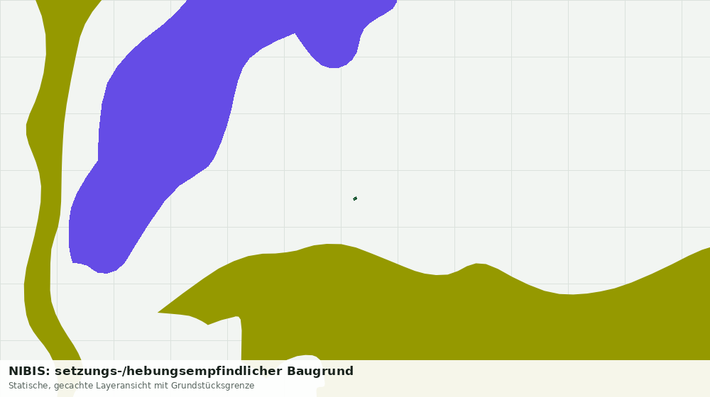 Statische Kartenansicht: NIBIS: setzungs-/hebungsempfindlicher Baugrund