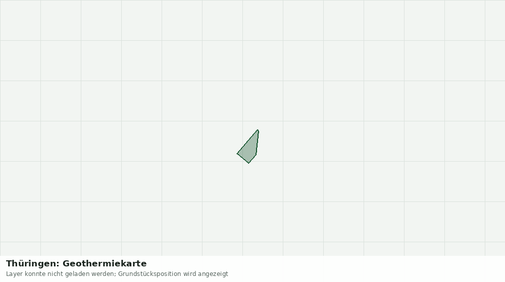 Statische Kartenansicht: Thüringen: Geothermiekarte