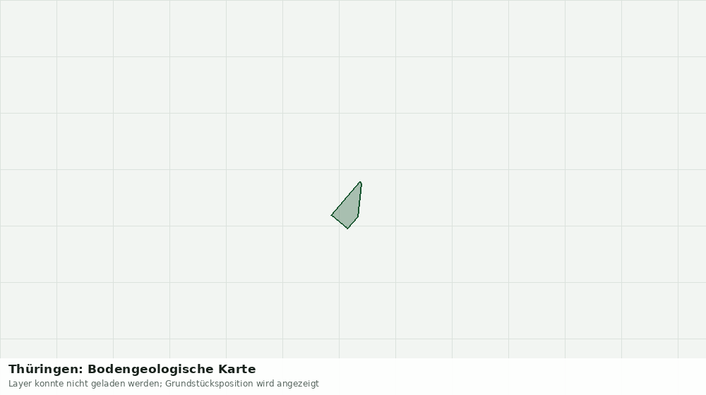 Statische Kartenansicht: Thüringen: Bodengeologische Karte