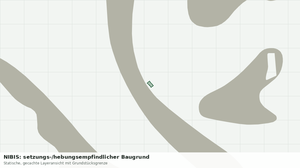 Statische Kartenansicht: NIBIS: setzungs-/hebungsempfindlicher Baugrund