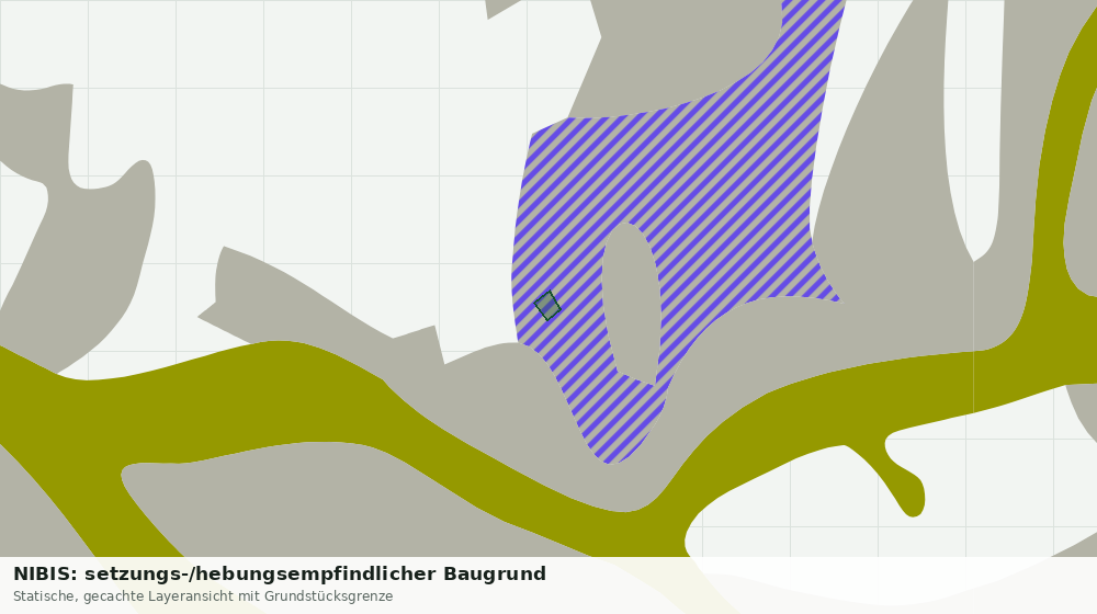 Statische Kartenansicht: NIBIS: setzungs-/hebungsempfindlicher Baugrund
